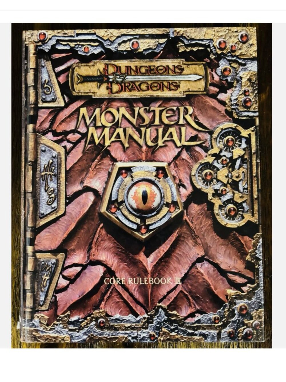 Dungeons and Dragons Monster Manual Core Rulebook III First Printing EC